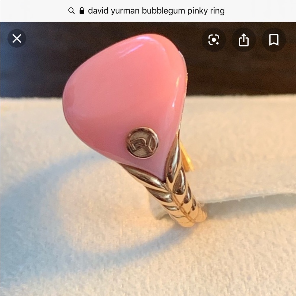 ISO David Yurman bubblegum pinky ring sz 5